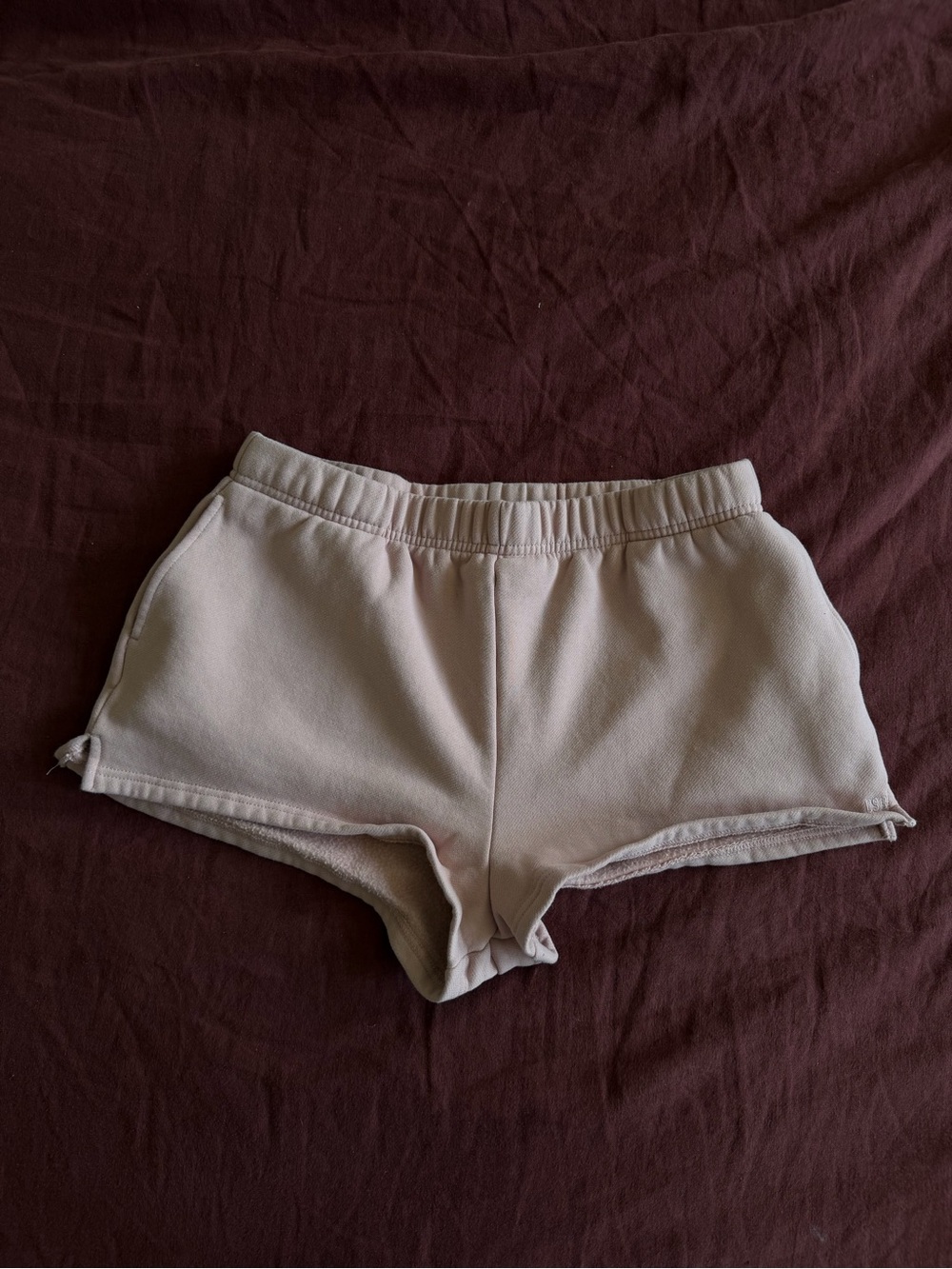 CSB Fleece Sweat Shorts Dusty Pink size Medium - Picture 2 of 6